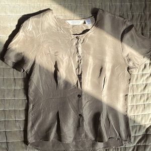 Vintage Silk Dress Shirt